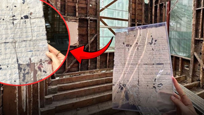 Yıllarca duvarların arasında saklı kalmıştı! 61 yıl sonra ortaya çıktı