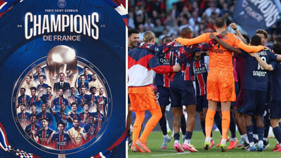 Paris Saint-Germain 13. kez şampiyon!