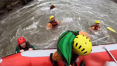 Düzce’de adrenalin ve korku bir arada