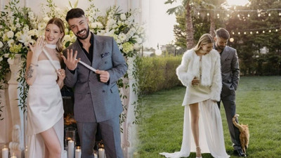 Survivor şampiyonu evlilik yolunda ilk adımı attı! Nişan fotoğraflarını paylaştı