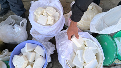 Pazarda satılan ürünler doğallığıyla ilgi gördü