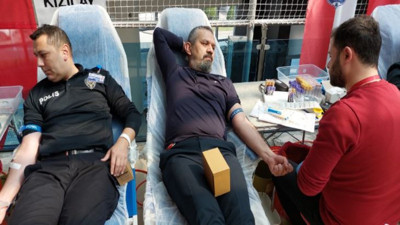 Emniyetten Kızılay'a kan