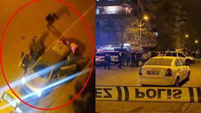 Dehşet anının görüntüleri ortaya çıktı! Biri polis 13 kişi yaralandı