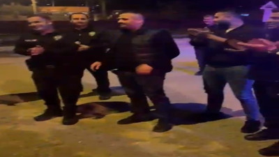 Kavga ihbarına giden polisler şok oldu!