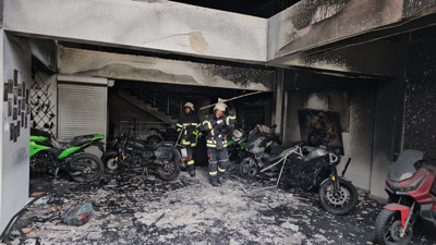 Kayseri'de akü kıvılcımı iş yerini küle çevirdi