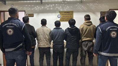 Amasya’da 6 kaçak göçmen yakalandı