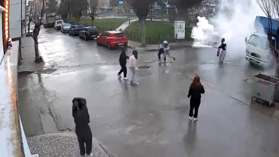 Eskişehir’de camiden çaldıkları yangın tüpüyle oyun bayılttı: Polis alarma geçti!