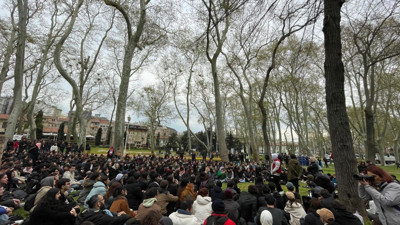 Gülhane Parkı'nda öğrencilere polis müdahalesi! Onlarca kişi gözaltına alındı