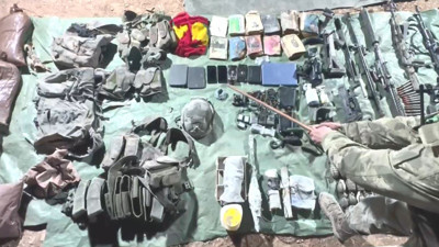 Pençe-Kilit’te dev operasyon: Ele geçirilenler malzemeler şoke etti