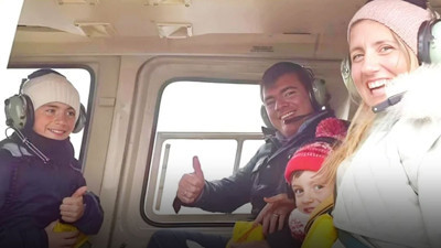 Helikopter kazasında bir aile yok olmuştu! Son gülüş hafızalara kazındı