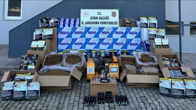 Didem'de dev makaron Operasyonu: 1 milyon ele geçti!