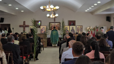 Samandağ’da Çiçek Bayramı coşkusu! Meryem Ana’da ayin zamanı...