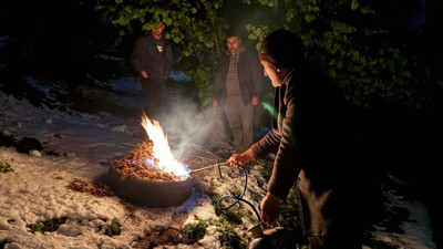 Ordu’da bahçelerde ateş, duman ve nöbet