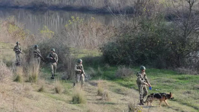 Terör şüphelileri komşuya kaçarken yakalandı