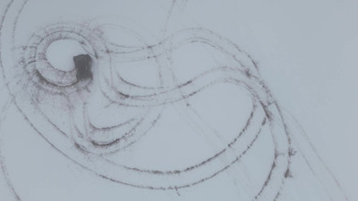 Nisan ayında beyaz örtünün tadını böyle çıkardılar