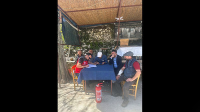 Muğla’da bal üreticilerine yangın tüpü eğitimi