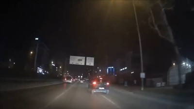 Magandalar trafiği felç etti!
