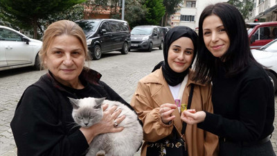 10 günlük hasret sona erdi! Trabzon'da Badem’i bulana altın hediye