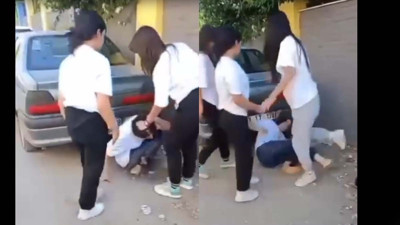 Adana’da liseli kızların küfür kavgası