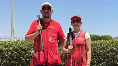 Milli atıcılar Yavuz İlnam ve Rümeysa Pelin Kaya şampiyon oldu