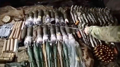 Irak’ta teröristlere darbe: Mağara cephanelik çıktı