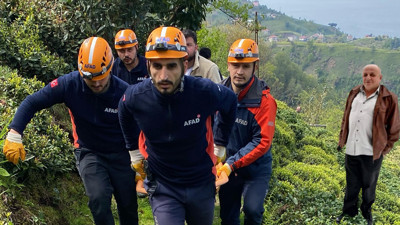 Rize’de çiftçinin acı sonu: Halata dolanarak öldü
