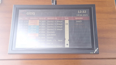 Trabzon'da hava ulaşımına sis engeli