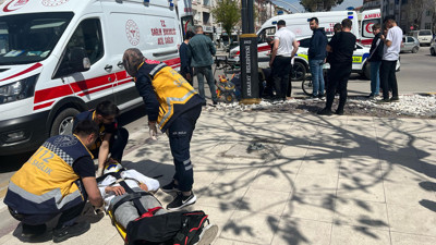 Aksaray’da kurye kazası: Sürücü olay yerinden firar etti