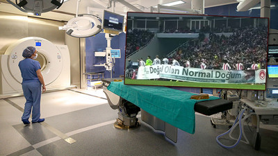 Tartışmalı 'normal doğum' pankartının yönetmeliği Resmi Gazete'de!