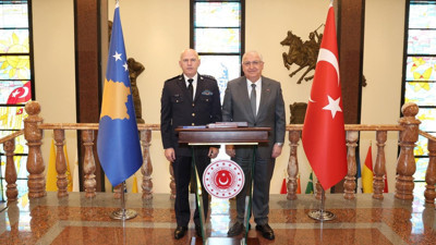 Güler, Kosova Genelkurmay Başkanı Jashari’yi kabul etti