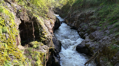 Ordu'da doğa harikası kanyon ziyaretçilere açıldı
