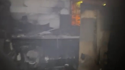 Mersin'de 3 çocuklu annenin yaşadığı ev yandı