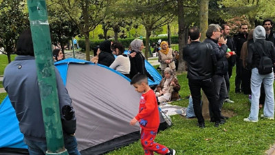 Gezi Parkı'na kurulan çadırlar kaldırıldı