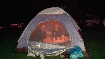 Deprem korkusu tüm ili sardı! İstanbullular çadırlarda sabahladı