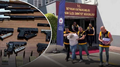 Adana'da gözaltına alınan şahsın ifadesi pes dedirtti! Ev değil cephanelik...