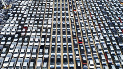 Çin'den Türkiye'ye dev teslimat! Gemiyle geldi, havadan böyle görüntülendi...