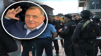 Saraybosna’da gerginlik: Dodik’e gözaltı girişimi krize dönüştü