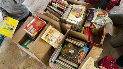 Somalı kadınlar Mardin’e kütüphane kurdu