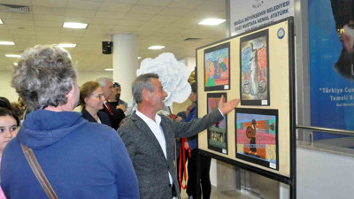 MTK Koleji’nden "genç karyalılar" resim sergisi