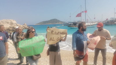 Antalyalılar Gerenlik Koyu için ayaklandı: Halkın koyu halkın kalmalı
