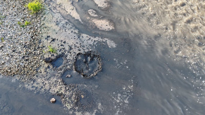 Fabrikalar zehir kusuyor, dere can çekişiyor!