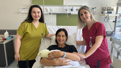 Manisa Ebeler Haftası’nda unutulmaz doğum