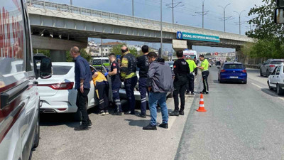 Kocaeli'de zincirleme trafik kazası: Yaralılar var