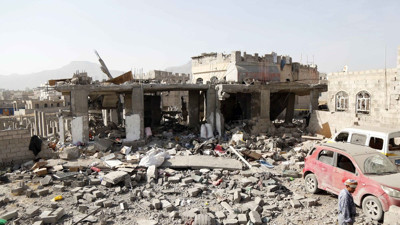 ABD'nin, Yemen'de düzenlediği hava saldırılarında 8 kişi yaralandı