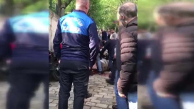 Pierre Loti’de korkunç kaza! Motosiklet yayalar arasına daldı! 4 kadın yaralandı