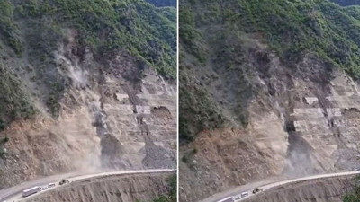 Artvin-Şavşat Karayolu’nda bir günde 3 heyelan: Yol ulaşıma kapatıldı!