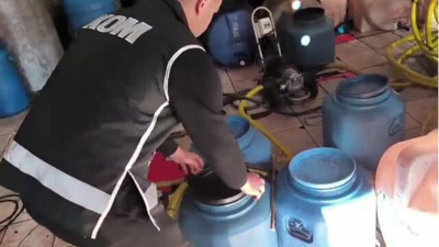 81 ilde sahte alkol baskını! 91 bin şişe ele geçirildi