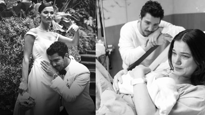 Minik oğlunu kucağına almıştı! Pınar Deniz o anları ilk kez paylaştı