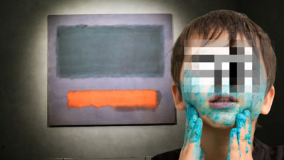 Bak şu bacaksızın yaptığına: Milyon dolarlık sanat eseri zarar gördü