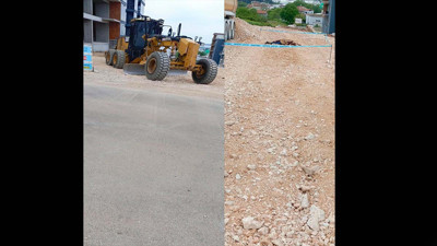 Bursa korkunç kaza! Greyder manevra yaparken altına aldı